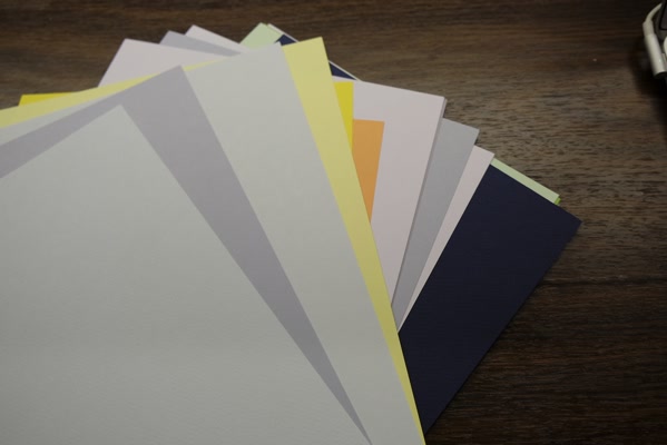 le choix du papier par la bibliothèque de papier